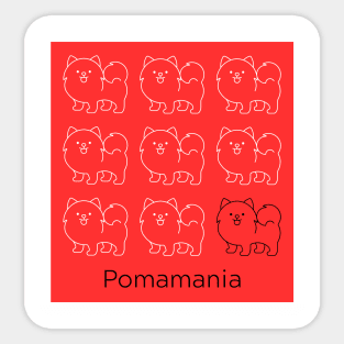 Pomamania Sticker